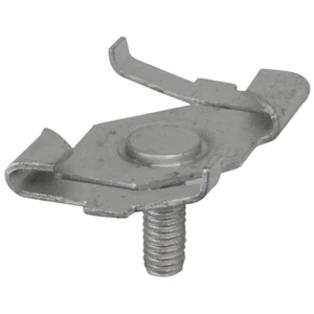 Klemmbefestigung mit Gewindestift f&uuml;r Deckenprofile 