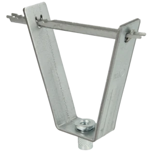 Trapezblechhalter mit Zahnstift M8