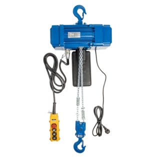 Electric chain hoist up to 480 kg load-bearing capacity