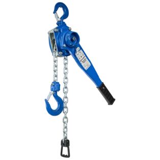 Palan &agrave; levier &agrave; 1 chaine jusqu'&agrave; 750 kg 