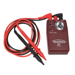 Fremdspannungsgesch&uuml;tzter Durchgangspr&uuml;fer