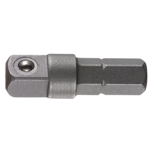 Tool shank 1/4" to bit holder hexagonal