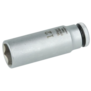 Steckschl&uuml;sseleinsatz lang mit 1/4"-Antrieb Gr&ouml;&szlig;e 12