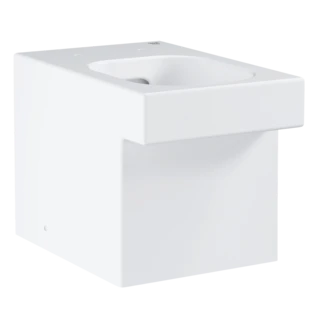 Floor-standing washdown WC PureGuard alpine white Cube Ceramic