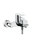 Metris Einhand-Wannenarmatur Aufputz 
