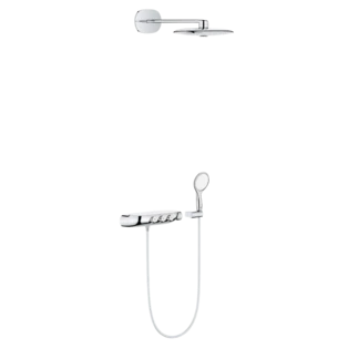 Shower system Rainshower chrome for exposed/concealed SmartControl