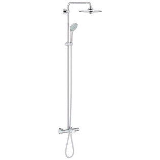 Euphoria  shower system 260 with thermostatic bath mixer