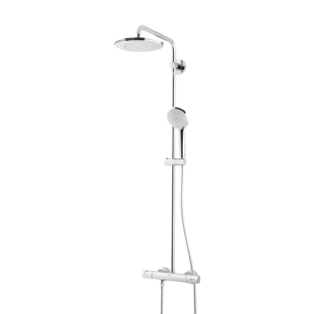 Duschsystem mit Thermostatbatterie Euphoria System 210