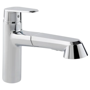 Mitigeur d'&eacute;vier avec douchette extractible Eurodisc Cosmopolitan