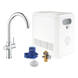 Blue&reg; Professional Starter kit C-spout chrome