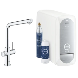 Blue&reg; Home Starter Kit L-shaped spout chrome