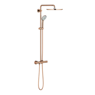 Douchesysteem met thermostaatkraan warm sunset Euphoria System 310