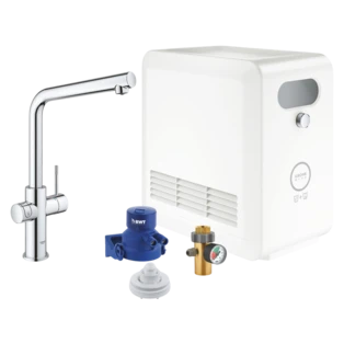 Blue&reg; Professional Starter Kit L-shaped spout chrome