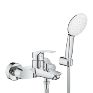 Eurosmart mitigeur monocommand&eacute; pour bain avec kit de douche