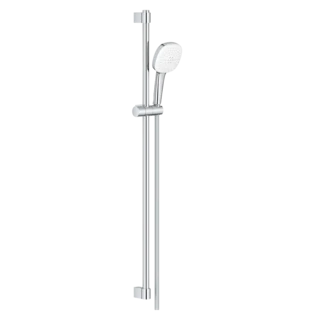 Tempesta shower rail set with square hand shower