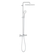 Tempesta 250 Cube douchesysteem met thermostaatkraan