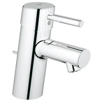 Concetto single-lever basin tap low pressure with pop-up waste set
