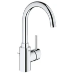 Concetto single-lever basin mixer with pop-up waste
