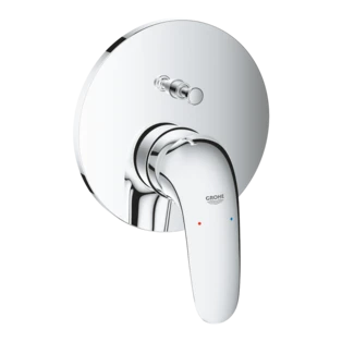 Eurostyle single-lever bath mixer solid lever