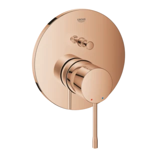 Mitigeur monocommande Essence pour baignoire chaud sunset