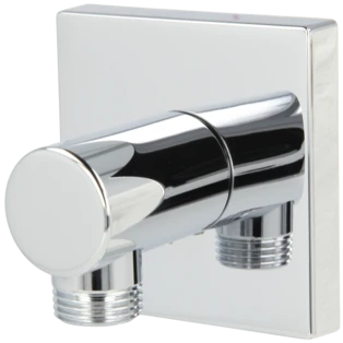 Wandanschlussbogen mit eckiger Rosette