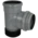 HT branch plug 87.5° DN110|90
