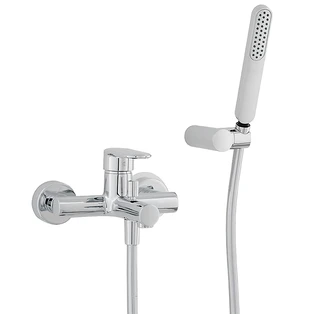 Einhand-Wannenmischer mit Garnitur Premaro chrom