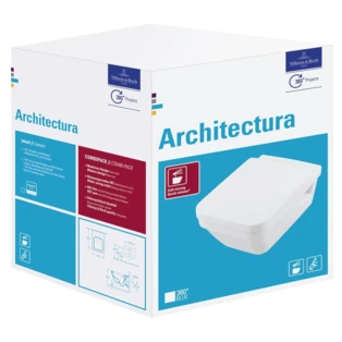 Architectura Combi-Pack DirectFlush, CeramicPlus