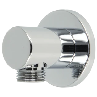 Coude de raccordement mural Style avec clapet anti-retour laiton