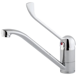 Mitigeur d'&eacute;vier Medi chrom&eacute; orientable