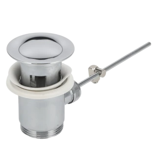 Excentergarnitur 1 1/4" Messing verchromt