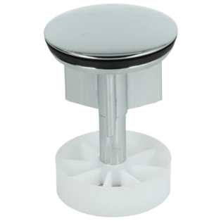 Universal plug for waste set chrome-plated 40 mm