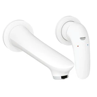 2-Loch-Waschtisch-Wandarmatur Eurostyle moon white/chrom