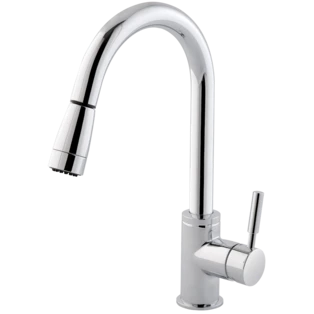 Single-lever sink mixer Style Plus with 50 cm pull-out spray head
