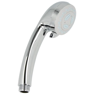 Douchette Mono chrom&eacute; 3 jets, raccord 1/2"