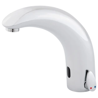 Infrared basin mixer low-pressure with mains plug 230V