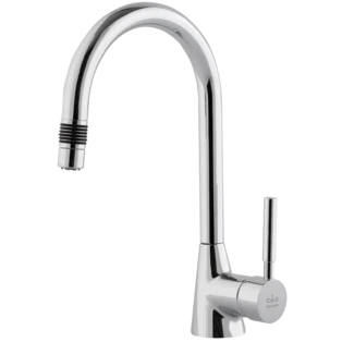 Mitigeur monocommand&eacute; pour &eacute;vier Vivana avec bec extractible ND