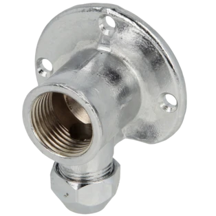 Wandscheibe verchromt 1/2" IG x 10 mm