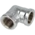 Elbow IT/IT 3/8" chrome-plated brass