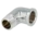 Elbow IT/ET 1/2" chrome-plated brass