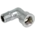 Elbow 90° IT/ET 1/4" chrome-plated brass
