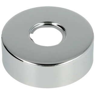 Rosone filettato design, ottone cromato 61 mm x 1/2" x 20 mm