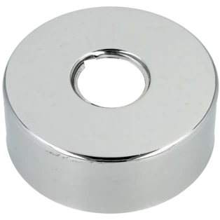 Rosone filettato design, ottone cromato 80 mm x 1/2" x 30 mm