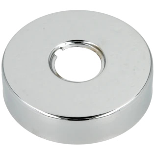 Rosone filettato design, ottone cromato 80 mm x 3/4" x 15 mm