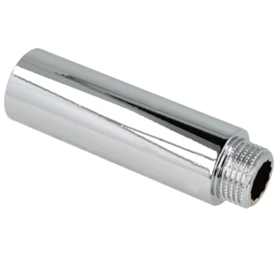Prolunga rubinetto 1/2" x 80 mm ottone cromato