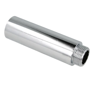 Prolunga rubinetto 3/4" x 100 mm ottone cromato