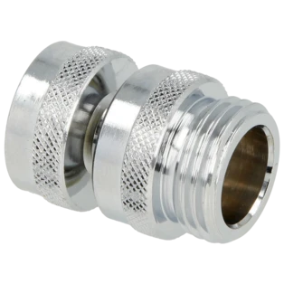 Snodo per soffione e doccetta eco 1/2" FF x 1/2" FM, anti-torsione