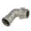 Edelstahl Pressfitting Übergangswinkel 15mmx1/2" AG