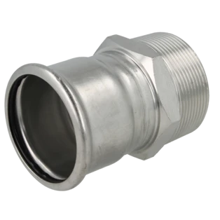 RVS persfitting verloopstuk 18mmx3/4" US