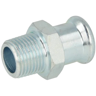 C-Stahl Pressfitting &Uuml;bergangsst&uuml;ck 18mmx3/4" I|AG